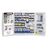 Business First Aid Plastic Wall Mount Cab with Carry Handle, Each