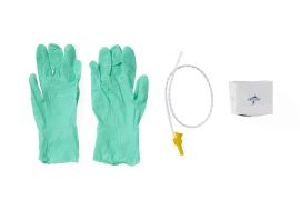 Suction Catheter Kit with 2 Gloves, Whistle Tip, 12 Fr, Each