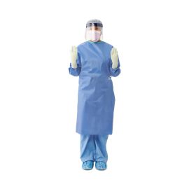 Sterile Nonreinforced Eclipse Surgical Gowns with Towel, Size XL, Case