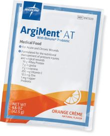 ArgiMent AT Drink Mix Powder, Orange Crème Flavor, 42.75 g Packet, Case