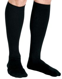 CURAD Compression Dress Socks, Black, Medium