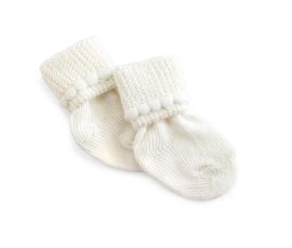 Infant Booties, White