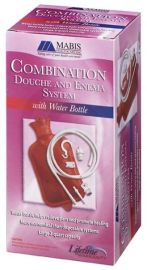 Combination Douche And Enema System w/Water Bottle
