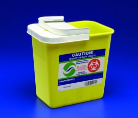 SharpSafety Chemotherapy Sharps Container PGII Compliant