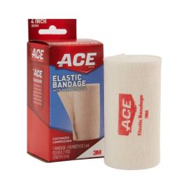 ACE Elastic Bandage with Clips 4" Width