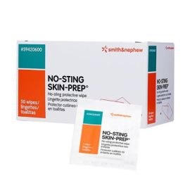 No-sting SKIN-PREP Protective Wipes