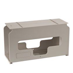 SharpSafetyIn-Room Glove Box Holder, 4.5'' x 8 x 12.5'', 2 Box, Beige, 10 each / Case