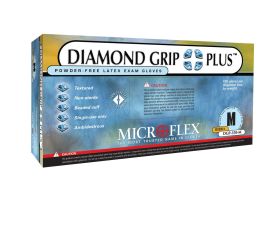 Microflex Diamond Grip Plus Exam Glove, Large, 100 Each / Box