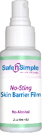 Skin Barrier No-Sting Spray, 2 oz. Bottle