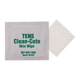TENS Clean-cote Skin Dressing Wipe
