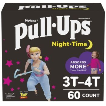 PullUps NightTime Training Pants Girls 3T4T Pack of 60