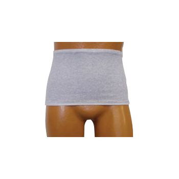 Ostomy Support Barrier Mens Open Crotch Brief Center Gray