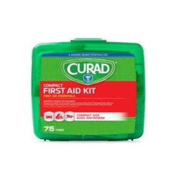 CURAD 75-Piece Compact First Aid Kit
