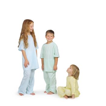 Comfort-Knit Pediatric Pajama Pants, Yellow, Small