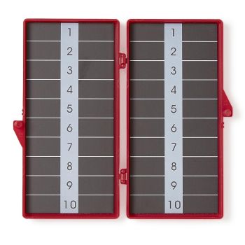 Double Magnetic/Adhesive Needle Counters