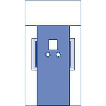 Medline Trans Catheter Aortic Valve Replacement Surgical Drapes, 79" x 196", Case of 8