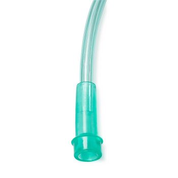 Green Oxygen Tubing with Standard Connector Green