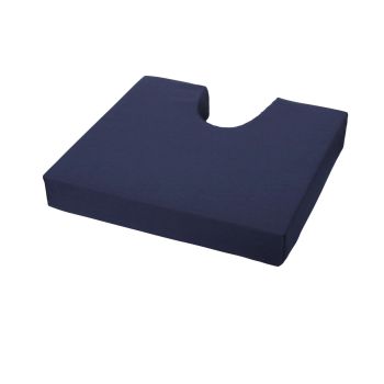 Pressure Redistribution Foam Cushion with Coccyx Cutout