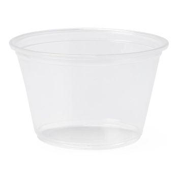 Clear Plastic Souffle Portion Cups, Clear, 4 oz