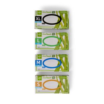 AloeTouch 3G Synthetic Vinyl Exam Gloves                                                                                            