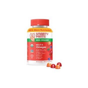 Smartypants Organics Kid's Complete Gummy Vitamin 120ct, Each