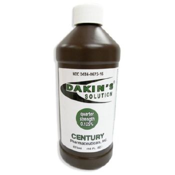 Dakins Solution Antimicrobial Wound Cleanser 16oz