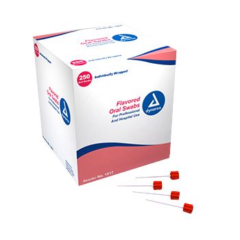 OralSwabstick 3's Style, Lemon-Glycerin Flavored