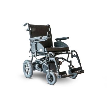 EWheels Folding Power Heavy Duty Wheelchair
