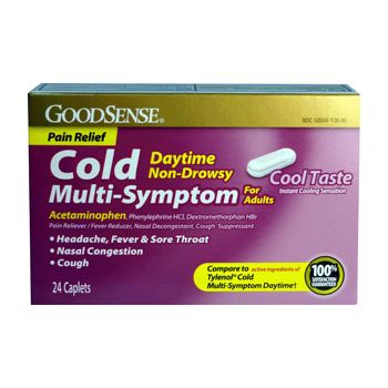 Day and Night Time Multi-Symptom Cold