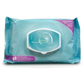 Hygea Flushable Wipe (48 count)