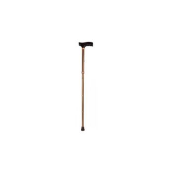 McKesson Folding T-Handle Aluminum Cane
