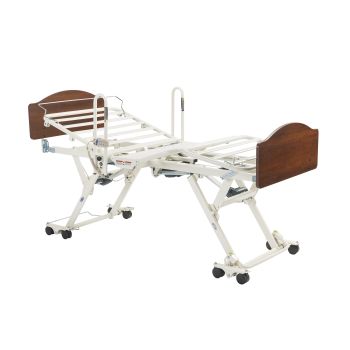 Invacare CS7 Full Electric Long Term Care Bed With Assist Rail
