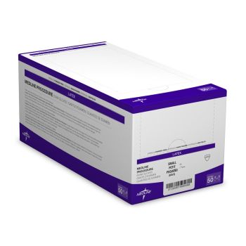 Medline Sterile Powder-Free Latex Exam Glove Pairs