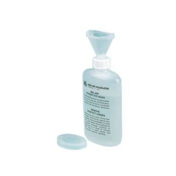 Pocket Size Eyewash Bottle with Lid, 4 oz