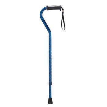 Offset Handle Cane with Gel Grip