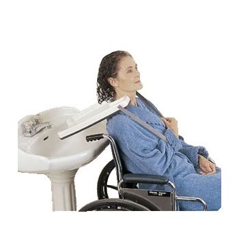 Wheelchair Shampoo Tray w/Straps