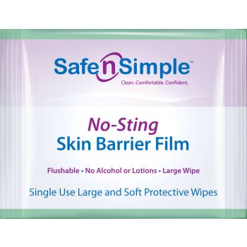 NoSting Skin Barrier Wipes 5 x 7