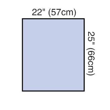 3M Steri-Drape Utility Sheet 22" x 25", Case
