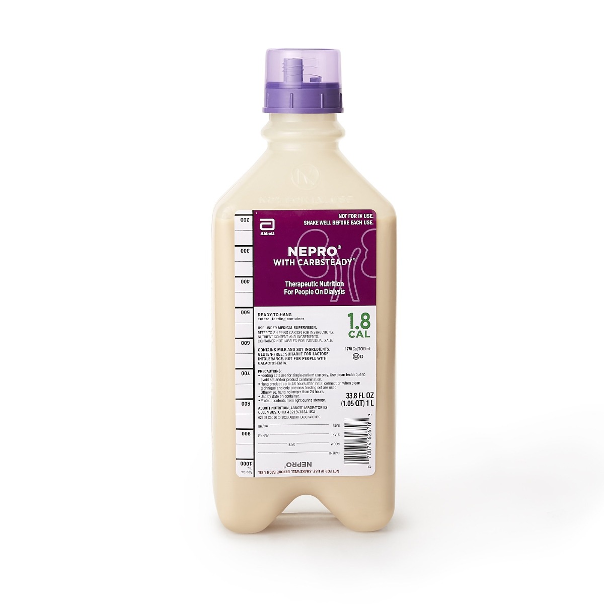 Nepro Carb Steady, Ready to Hang 1,000 mL | AvaCare Medical