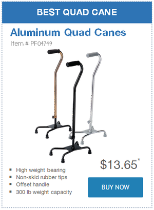 Best Quad Cane: Aluminum Quad Canes